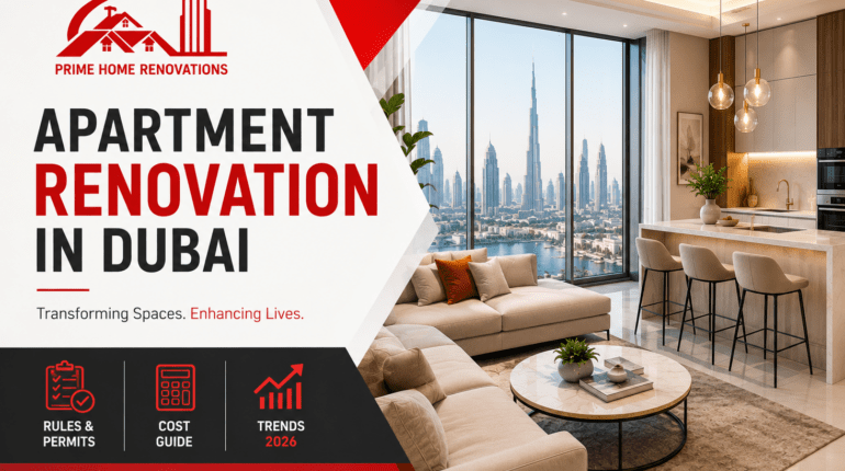 Apartment Renovation Services in Dubai